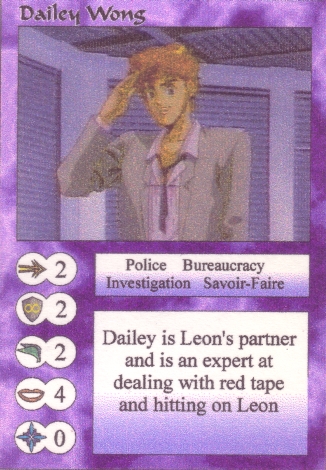 Scan of 'Dailey Wong' Scavenger Wars card
