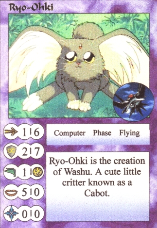 Scan of 'Ryo-Ohki' Scavenger Wars card
