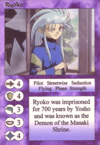 Scan of 'Ryoko' Scavenger Wars card