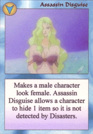 Scan of 'Assassin Disguise' Scavenger Wars card