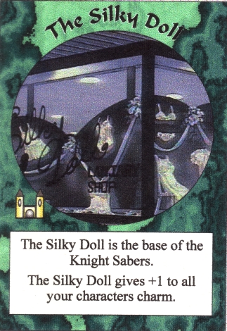 Scan of 'The Silky Doll' Scavenger Wars card