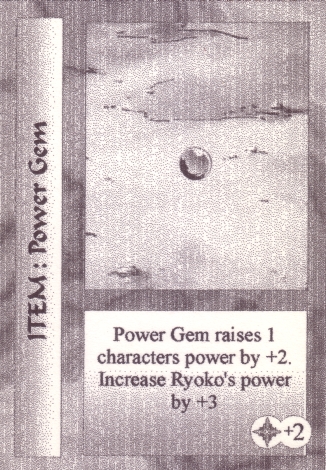 Scan of 'Power Gem' Scavenger Wars card