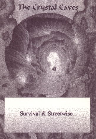 Scan of 'The Crystal Caves' Scavenger Wars card
