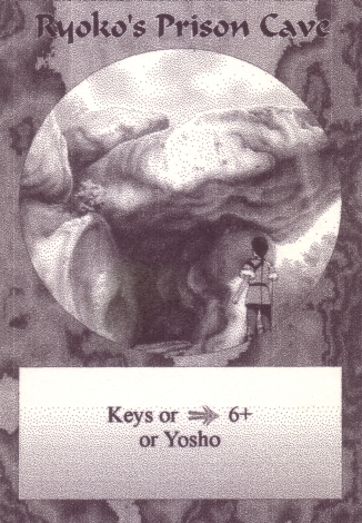 Scan of 'Ryoko's Prison Cave' Scavenger Wars card