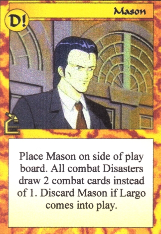 Scan of 'Mason' Scavenger Wars card