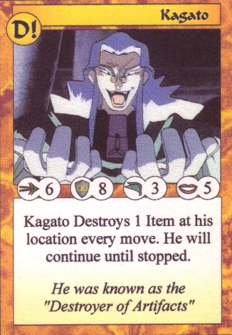 Scan of 'Kagato' Scavenger Wars card
