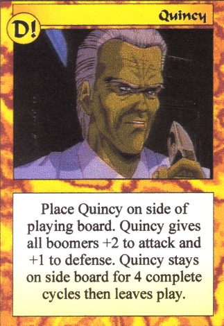Scan of 'Quincy' Scavenger Wars card