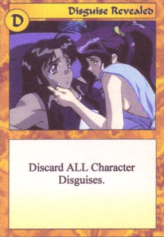 Scan of 'Disguise Revealed' Scavenger Wars card