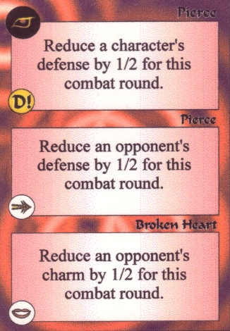 Scan of 'Pierce / Pierce / Broken Heart' Scavenger Wars card